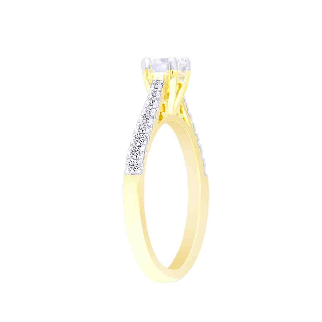 Round Brilliant Cut Diamond Engagement Ring LR11612A